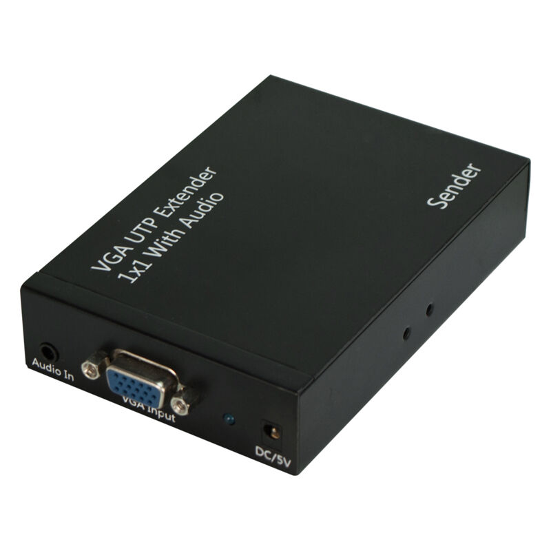 Factory Direct Sales Vga Utp Extender Receiver With Audio Vga Utp Extender Vga Extender Hdmi