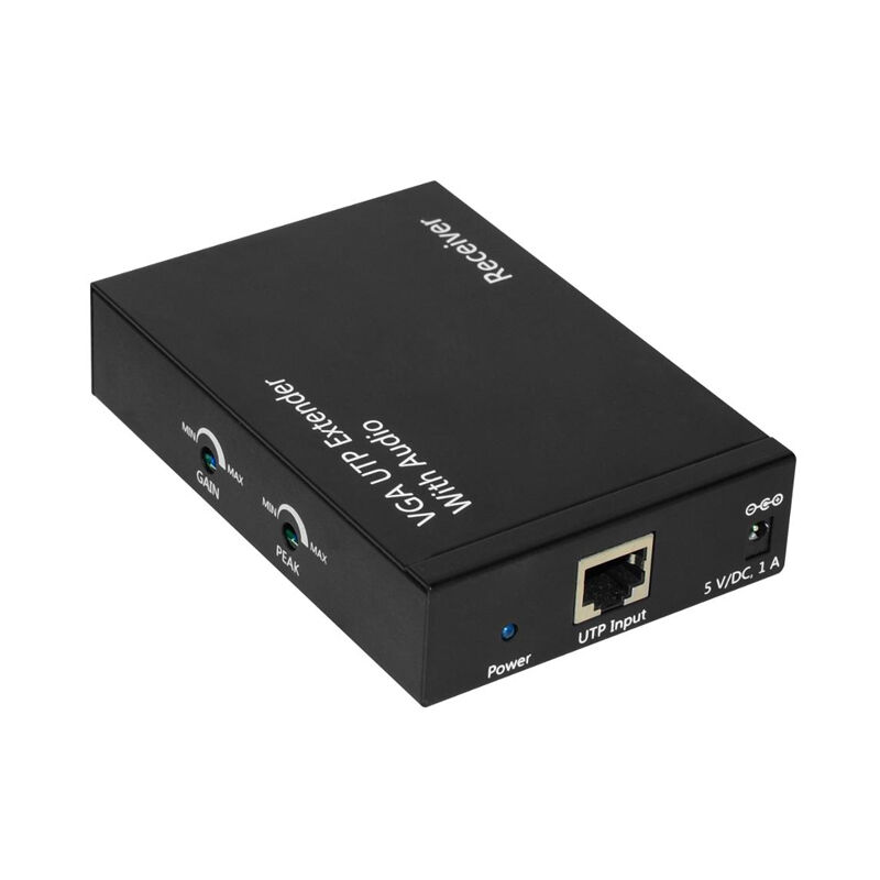 Factory Direct Sales Vga Utp Extender Receiver With Audio Vga Utp