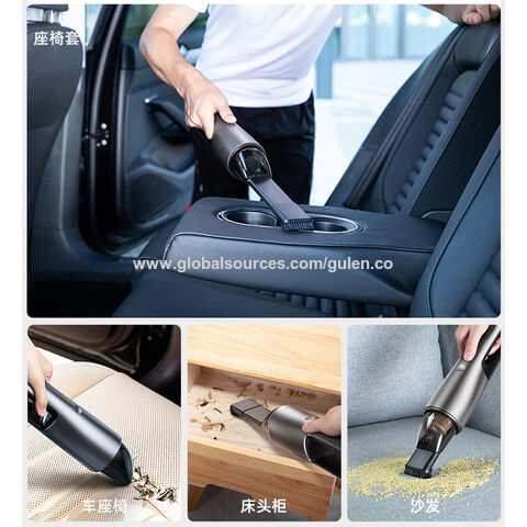 Mini aspirador de coche de 6000pa, aspirador de coche pequeño portátil de  alta potencia con carga inalámbrica - AliExpress