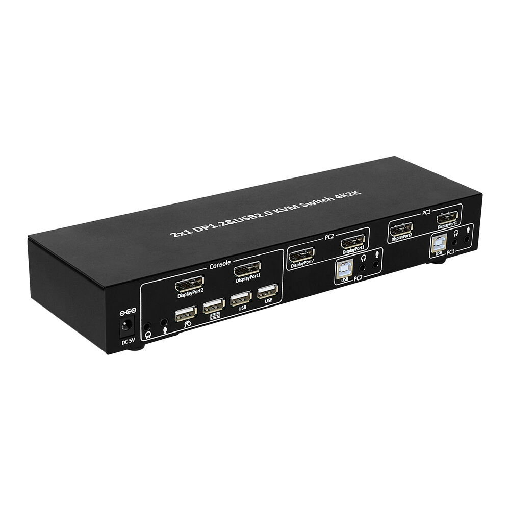 Buy Wholesale China Custom High Quality 2x1 Dp1.2 & Usb 2.0 Kvm Switch ...