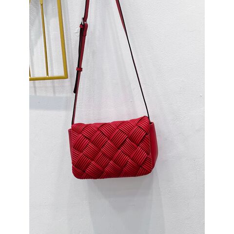 Wholesale Triangle Fashionable PU Leather Mini Crossbody Bags