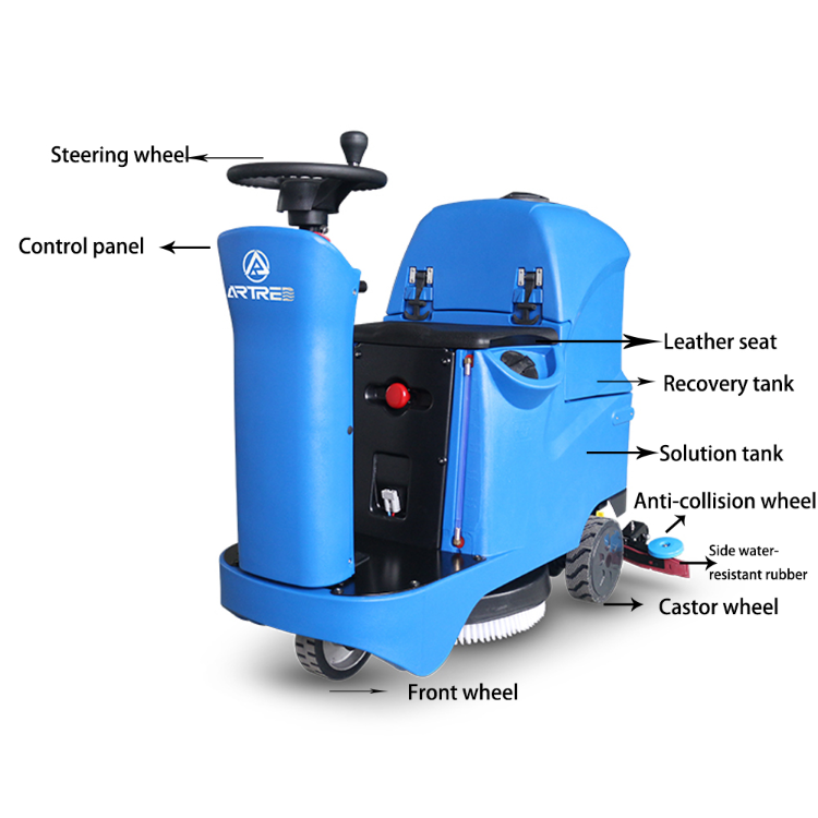 China Special Price for Floor Cleaning Machine Scrubber - R-530