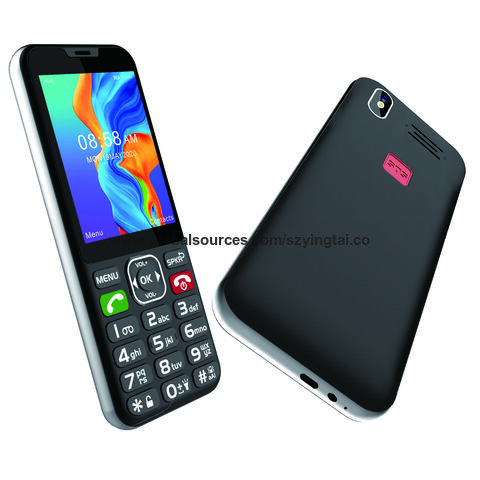 Téléphone Portable Senior, Style Barre 2G, écran HD 2,8 Pouces