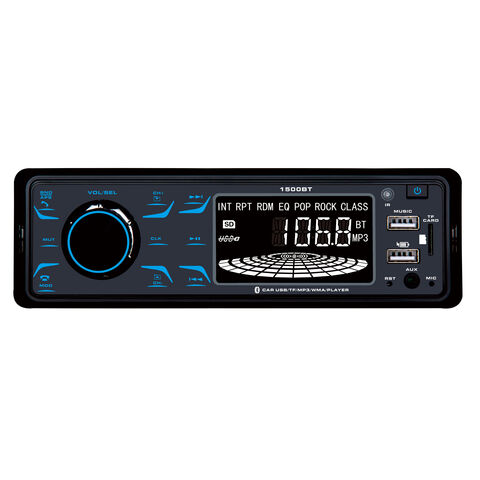 Nouveau Design Un Din Lecteur MP3 Voiture Écran Tactile Complet FM Aux Entrée Récepteur USB