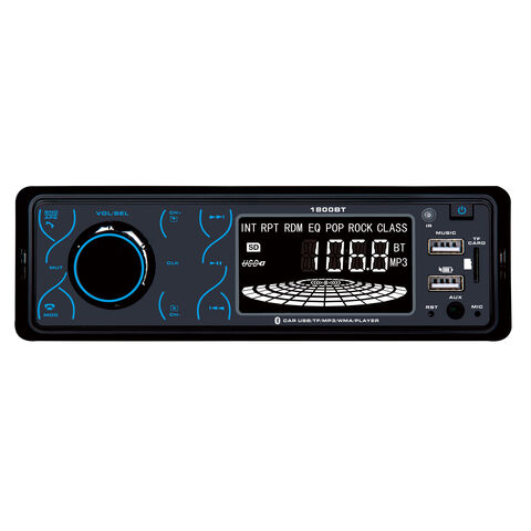 Nouveau Design Un Din Lecteur MP3 Voiture Écran Tactile Complet FM Aux Entrée Récepteur USB