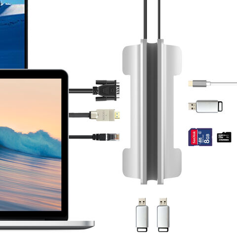 Dual-HDMI-USB-Dockingstationen für Laptops, 4K-USB-Hub-Dockingstation – Hersteller