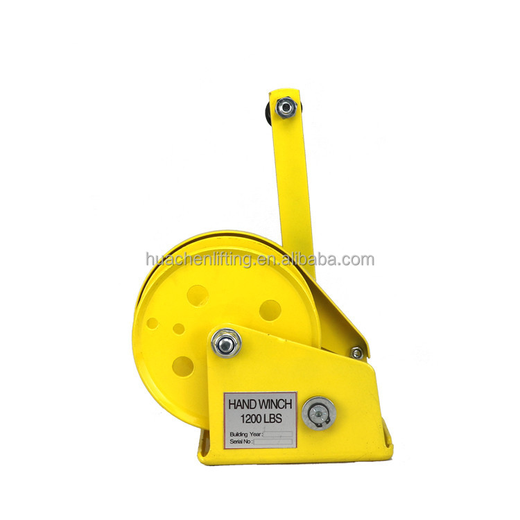 Industrial Hand Winch Wire Rope 1800lbs - China Hand Winch, Manual