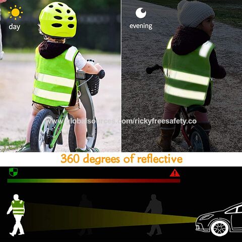 Chaleco reflectante ciclismo niño KTM Safety Kid
