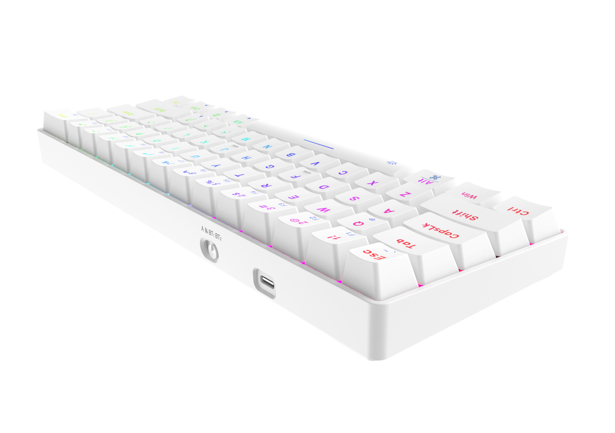 Buy Wholesale China 61 Keys Compact Keyboard Wired Wireless Keyboard