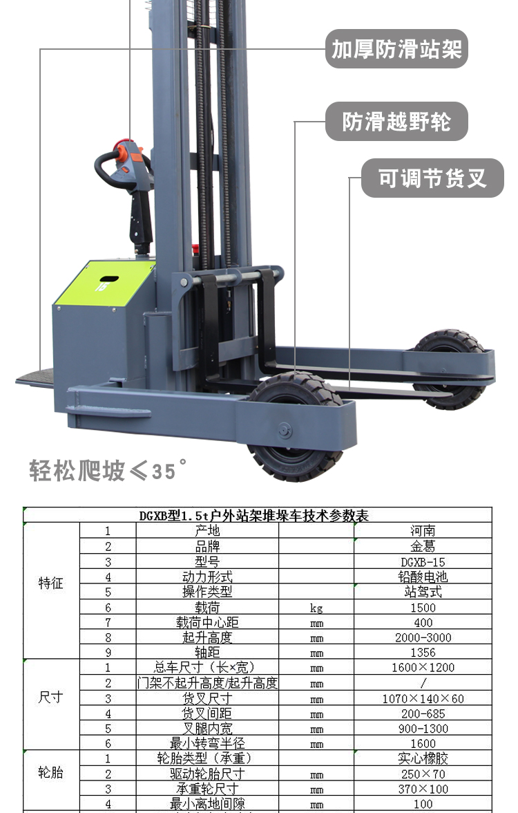 Hot Selling Automatic Hand Push Portable Lifter Electric Forklift ...