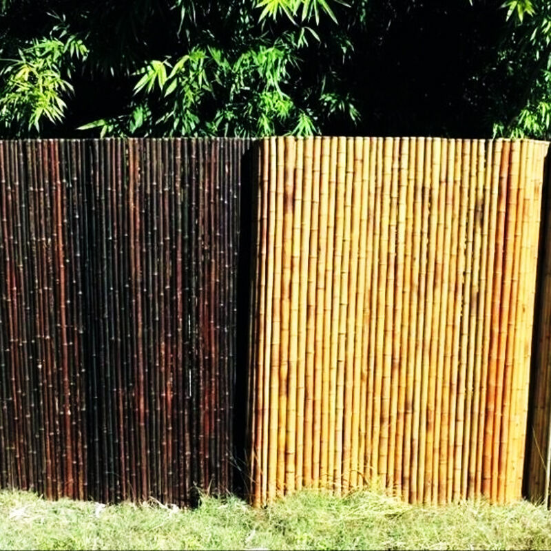 Natural Bamboo Fence, Outdoor Rolled Bamboo Fencing, Decorative Bamboo ...