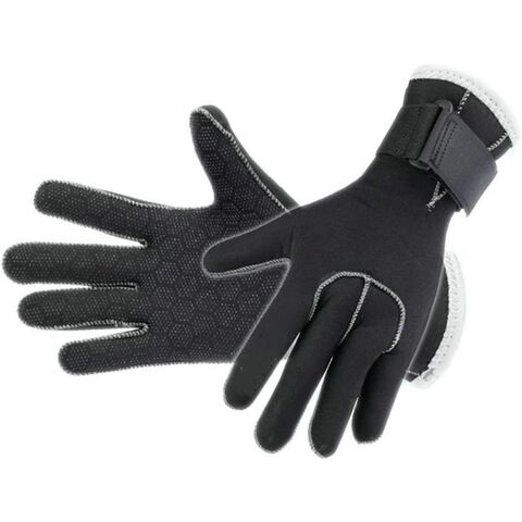 Flexible Fishing Glove with Fingers Non - slip Gloves for Ice Fishing Gray  