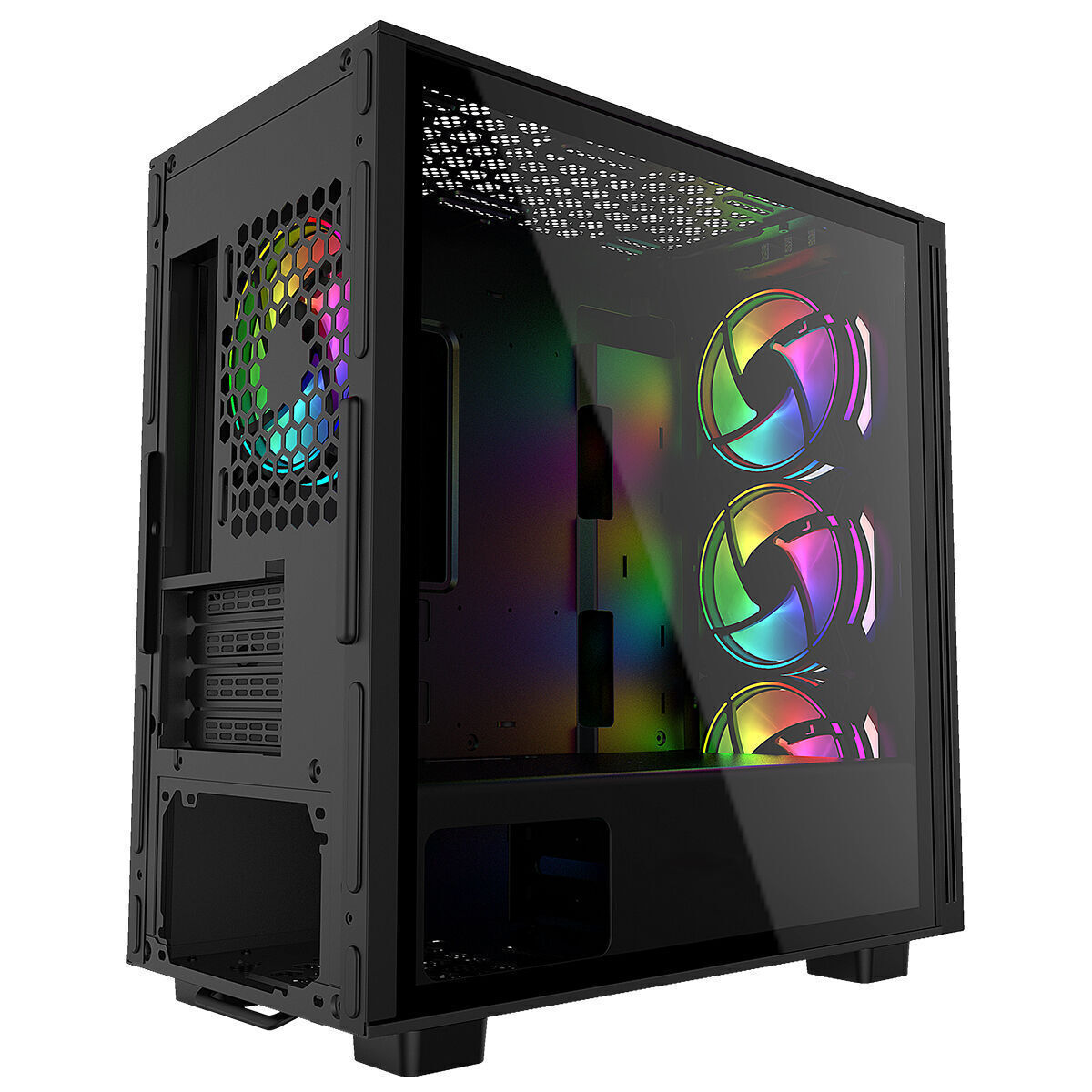Buy Wholesale China Dual Tempered Glass M-atx Gaming Mini Tower ...