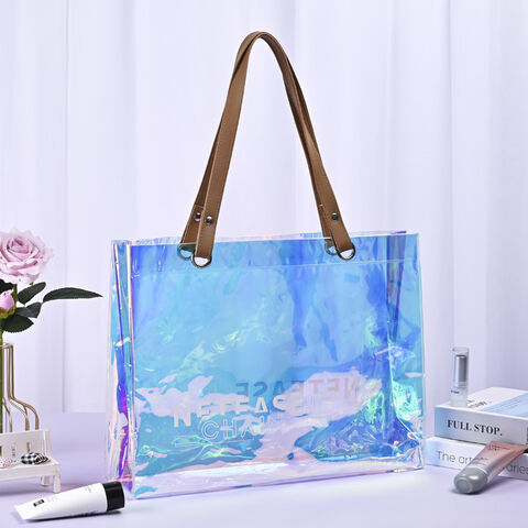 Iridescent PVC Handbag