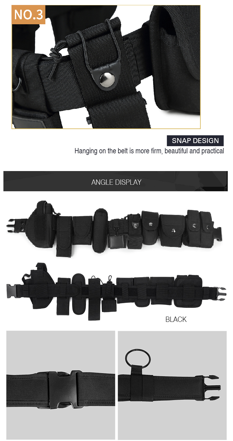 600d Cordura Nylon Combat Tactical Belt Molle System Belt Padded Mesh ... - Tactical Durability Tying System