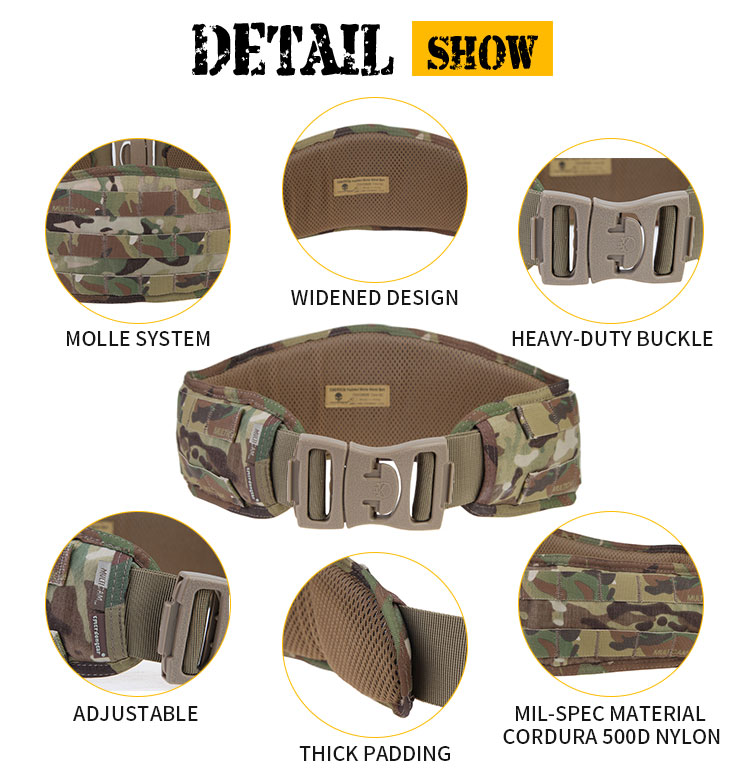 Outdoor Multifunctional Tactical Belt Field Special Belt Thickened ...