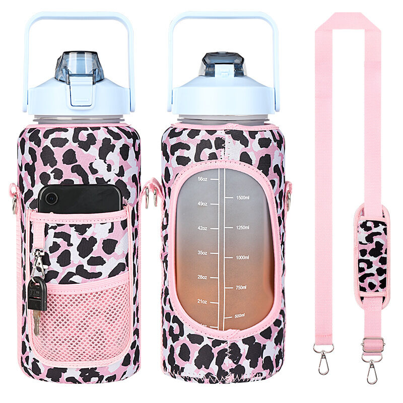 Pink Cheetah Caus Water Bottle – Happy Haven RVA