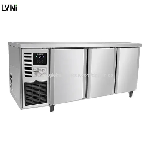 Compre Comida Ventilada Comercial Prepara El Refrigerador Del Refrigerador  De La Mesa De Trabajo y Refrigerador de China