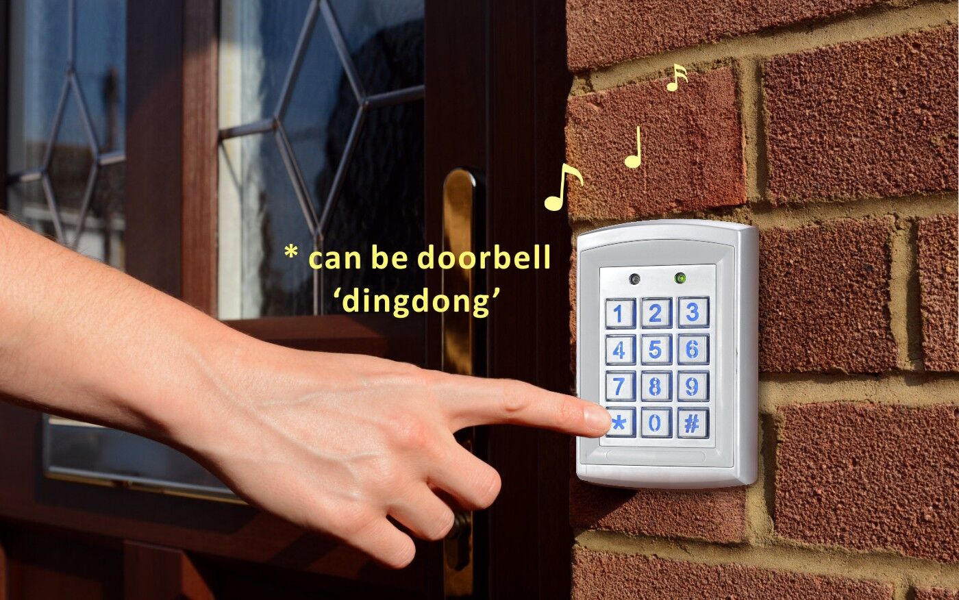 Waterproof Stand Alone Metal Access Control Keypads Access Control ...