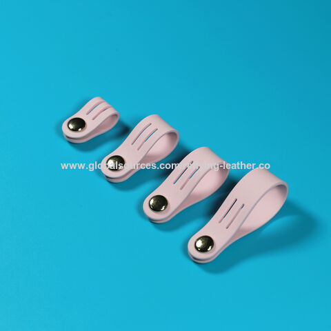 8 bridas y clips magnéticos de silicona, organizador de cables [1S],  organizador de cables magnético reutilizable, soporte para cable de  teléfono para