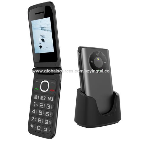 Celular Adultos Mayores Teclado Boton Tecla Sos Emergencia