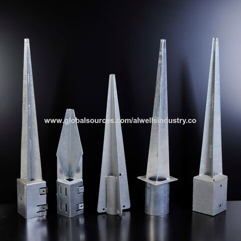 Post Anchors 4X4 Bolt Down Post Base for High-Way Construction - China Post  Spike, Pole Anchor