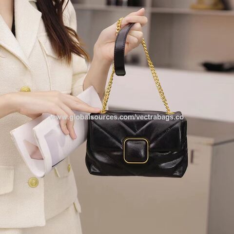 Fashion Hardware Lock Buckle For Chain Shoulder Bag Handbag Purse
