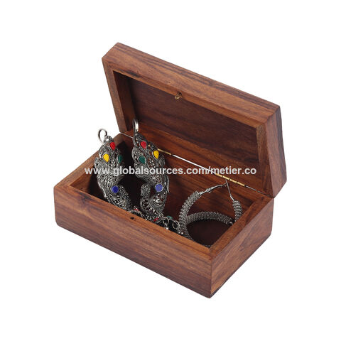 Buy Wholesale India Metier Cheap Factory Price Brown Colour Handmade Wooden  Gift Boxes Wholesale Manufacturer. & Wooden Gift Box Wooden Box Storage Box  Jewelry Box at USD 3.5