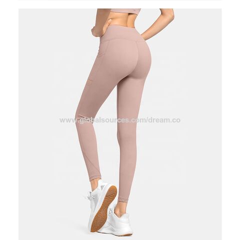 Ribbed High Waisted Leggings Yogawear for Women Tummy Control Workout  Running Thick Yoga Pants