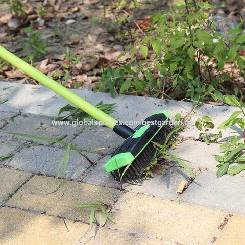Buy Wholesale China Garden Paving Path Block Driveway Cracks Patio Weed  Remover Tool 3 In 1 Stiff Deck Scrub Roof Moss Weed Wire Brush Broom Scrape  & Weed Remover at USD 5