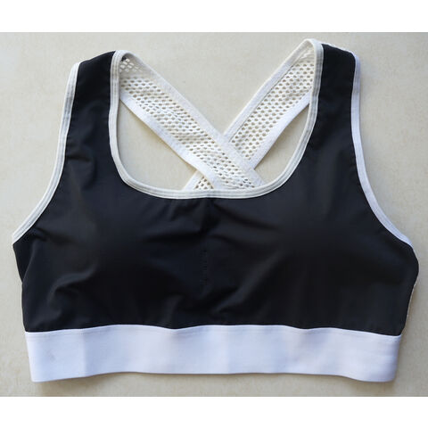 Sports Bra for Women Criss-Cross Back Padded Sports Bras Medium