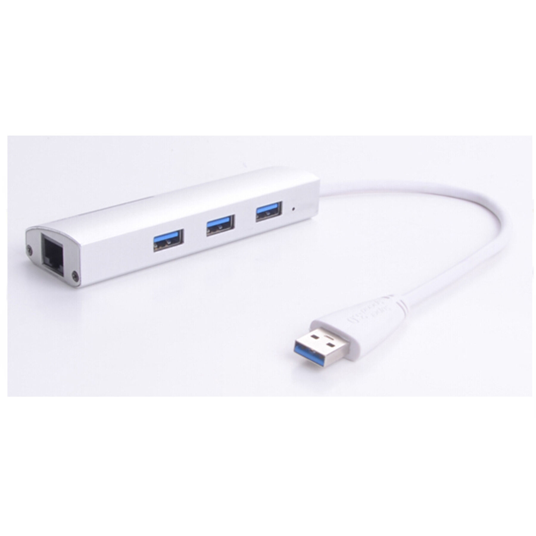 Convertidor USB-C 3.1 a Ethernet Gigabit USB 3.0 HUB (Mac OS 10) Negro