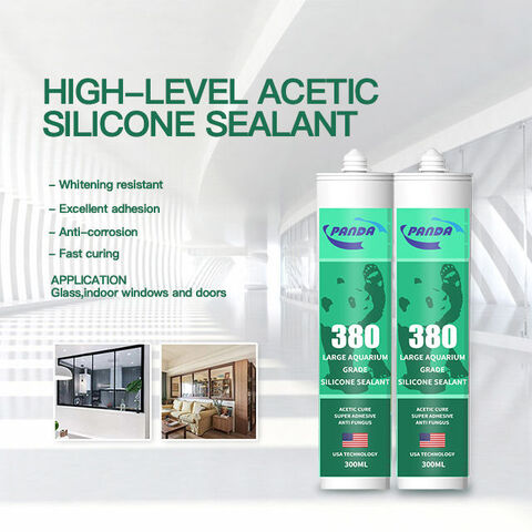 High Quality Gp Acetic Transparent Silicone Sealant Adhesive Glue