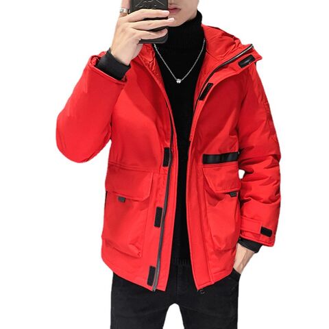 Mono de plumón para hombre MU, estilo corto, para invierno