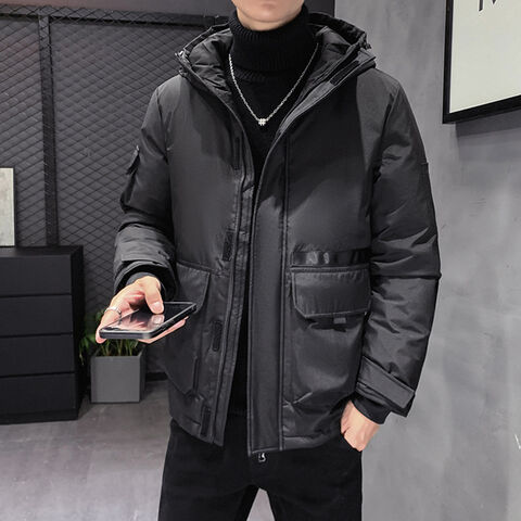 Mono de plumón para hombre MU, estilo corto, para invierno