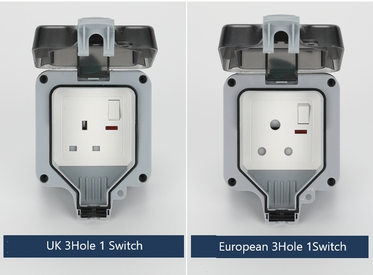 Waterproof Socket Size Buy Wholesale China 1way Outdoor Sockets Waterproof Outlets Uk Usa Eu ...