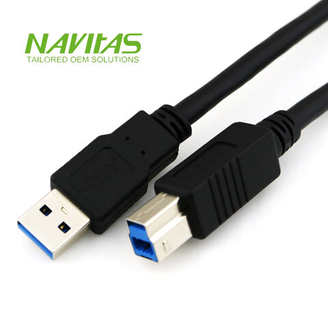 Ensamblaje de Cable USB 3.0 A Macho a B Macho Personalizado