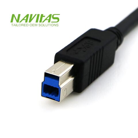 Cable USB 3.0 A a B Personalizado para Transferencia de Datos de Alta Velocidad