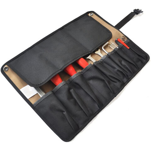 Multi-Pocket Roll Up Tools Storage Bag Spanner Plier Wrench Holder