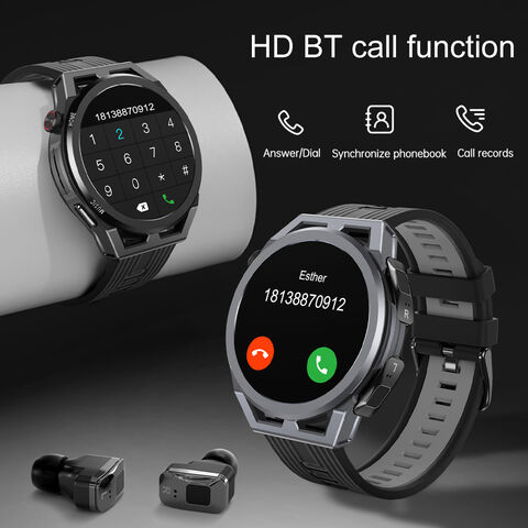 General - Montre intelligente, (répondre/passer un appel) IP67 étanche  Smartwatch pour Android iOS téléphone sport course montres numériques avec  fréquence cardiaque pression artérielle moniteur de sommeil compteur de pas  rond(or) - Montre