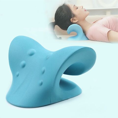 Almohada Relajante Para Cuello Y Hombros Masaje Cervical Aliviar El Dolor  Viaje