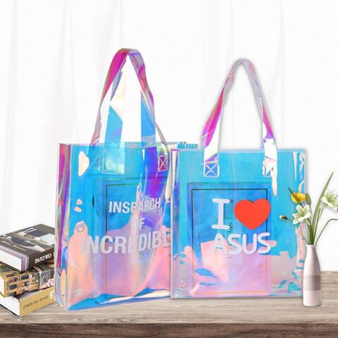 Sac hotsell transparent irisé