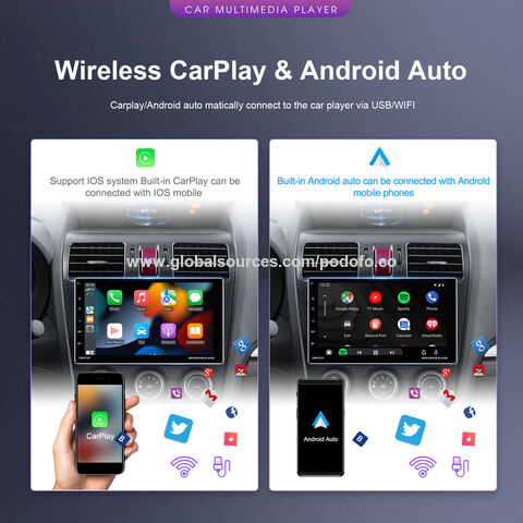Buy Wholesale China Podofo 7'' Android 13 Car Radio Autoradio With Carplay  & Android Auto Gps Wifi Bt Fm Rds Hifi Canbus For Fiat 500 2007-2015 & Car  Radio For Fiat 500