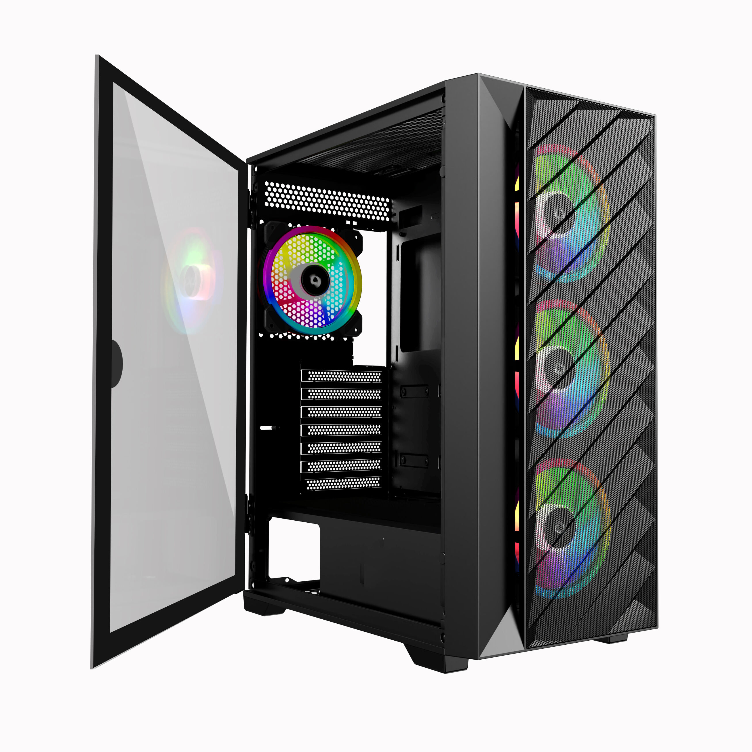 Buy Wholesale China 2024 Atx Gaming Pc Cases ,mid-tower Usb 3.0  Type C 