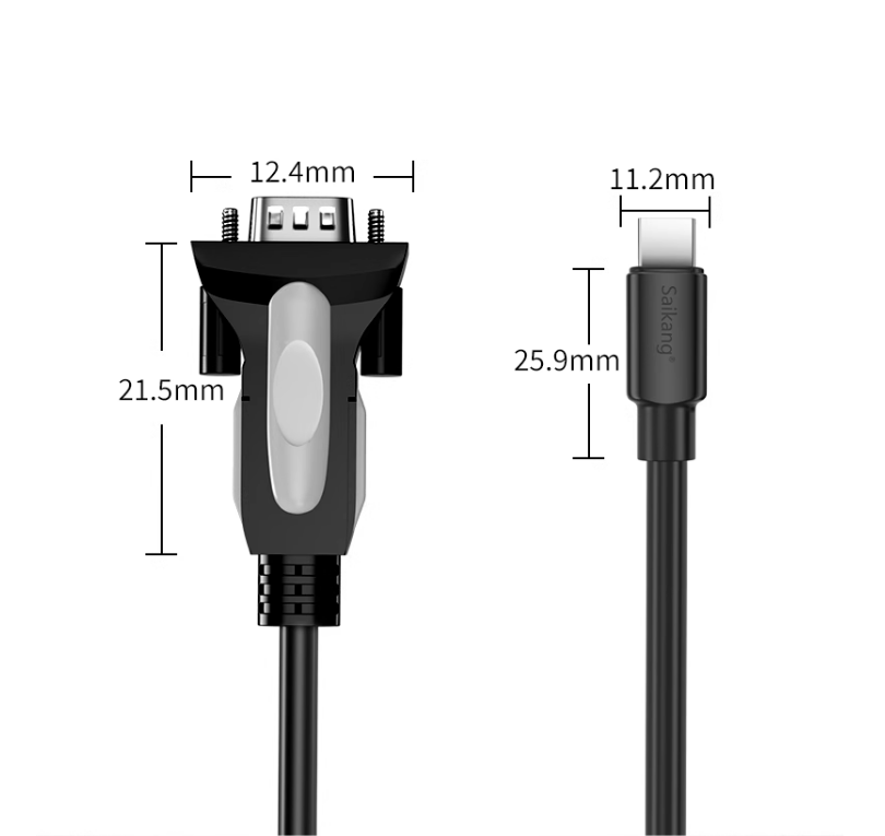 Buy Wholesale China Typec To Rs232 Serial Cable 9pin Typec Connection