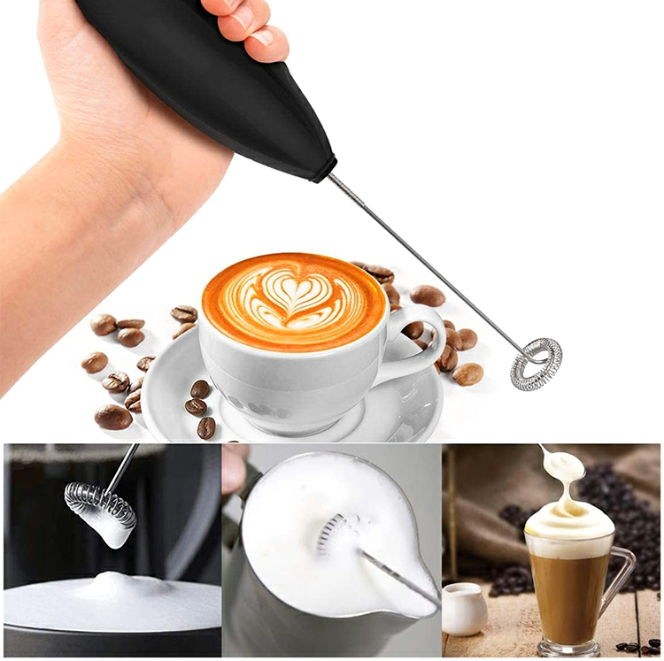 Dropship Milk Frother Handheld Rechargeable Electric Foam Maker, Drink  Mixer to Sell Online at a Lower Price