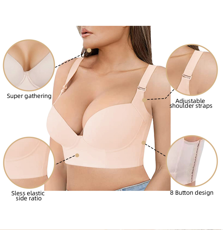 Wholesale fashion 34 size bra boobs For Supportive Underwear 