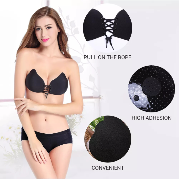 Instant Bra Sexy Breast Silicone Women Strapless Lift Push Up Sexy