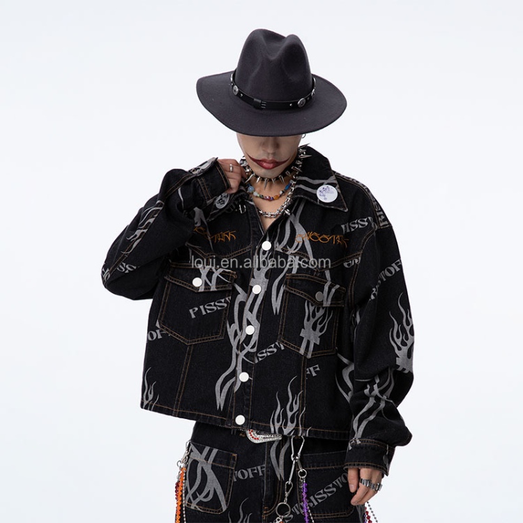 Custom denim jackets online mens