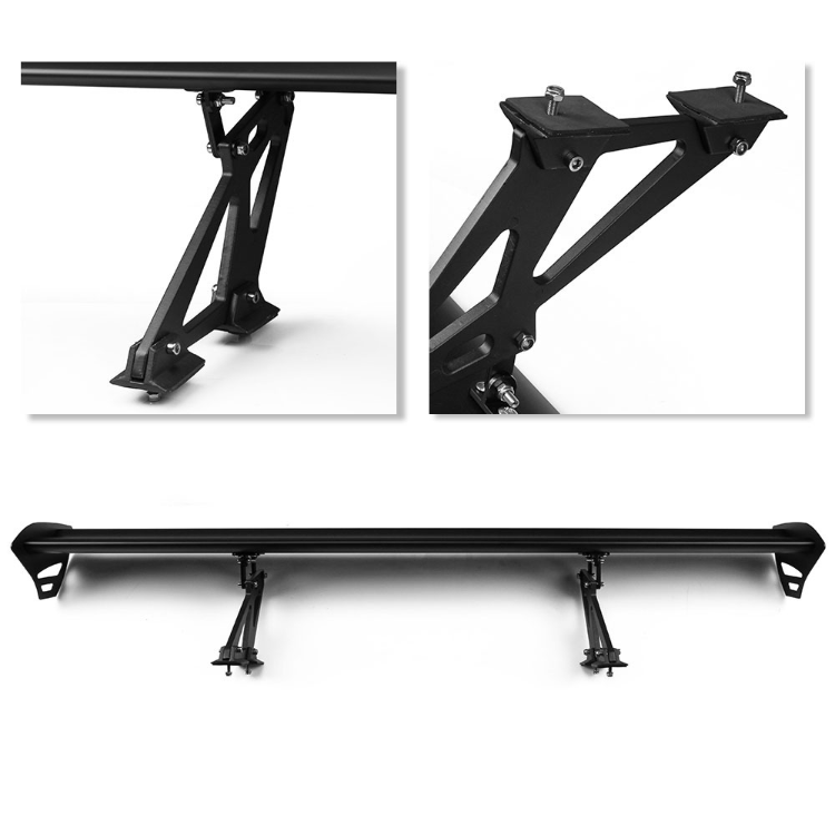 Universal Aluminum Single Rear Gt Wing Spoiler For Toyota Corolla Rear ...